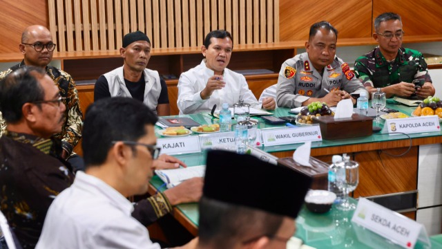 Rapat Forkompimda Aceh Bahas Dinamika Kerusuhan pada Hari Damai Aceh