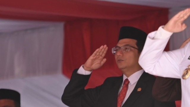 Ketua DPRK Banda Aceh Irwansyah ST Hadiri Upacara HUT ke-81 RI di Blang Padang