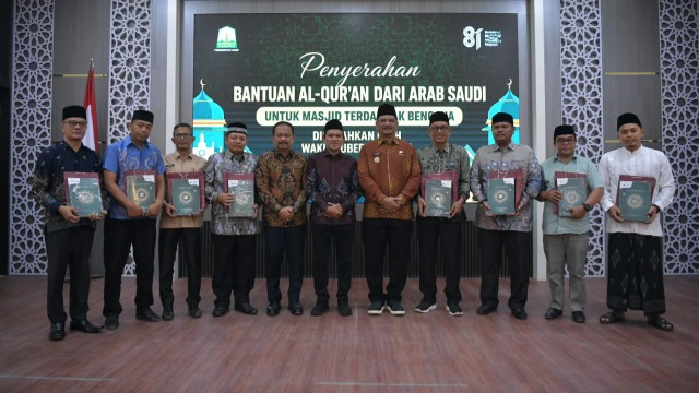 Wagub Aceh Salurkan 50.000 Al-Qur’an Bantuan Kerajaan Arab Saudi untuk Masjid dan Dayah
