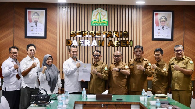 Plt. Sekda Aceh Ikuti Entry Meeting Bersama BPK RI