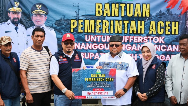 Pemerintah Aceh Salurkan Bantuan untuk Warga Terdampak Kebakaran di Aceh Tenggara