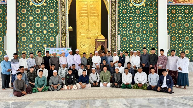 Pengajian Bulanan Masjid HMH Perdana Digelar, Abi Mudi Bahas Kitab Risalah Al-Mu’awanah