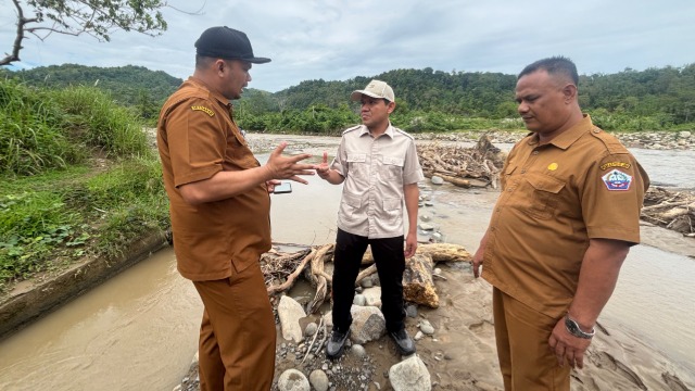 Tinjau D.I. Seunong, Wagub Dek Fadh Dorong Perbaikan Segera