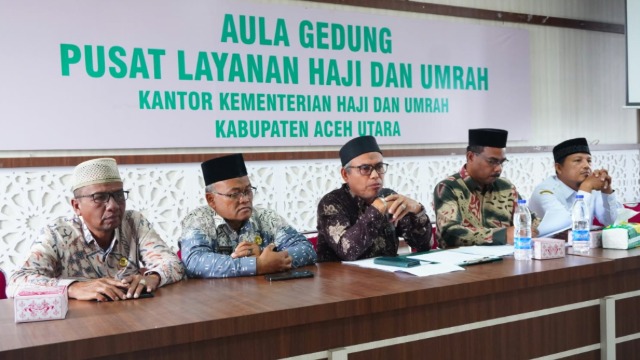 Kakankemenag Aceh Utara Rakor Bersama Pimpinan Dayah, Bahas Hari Santri 2026 hingga Bantuan Sarpras
