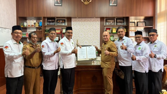 Kemenag Aceh Utara dan Disdukcapil Perkuat Sinergi, Administrasi Pengantin Diupayakan Lebih Mudah