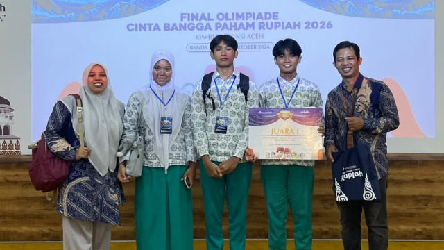 Siswa SMA Sukma Bangsa Pidie Raih Prestasi di Dua Ajang CBP Rupiah, Juara 1 Olimpiade dan Juara 2 Content Challenge