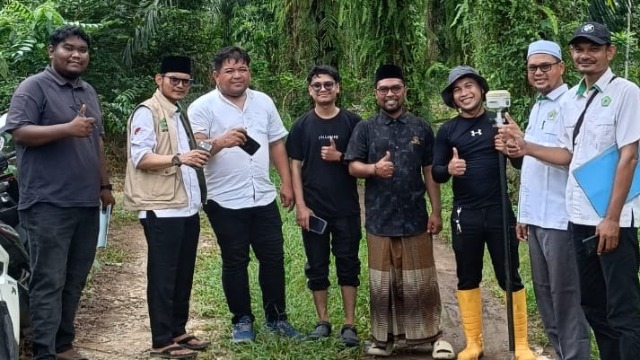 Percepat Sertifikasi Tanah Wakaf, Kemenag dan BPN Aceh Utara Kembali Ukur Sejumlah Persil di Muara Batu