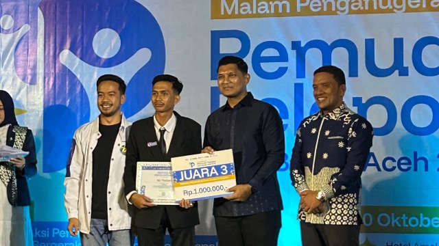 MJ THABARI BERHASIL TERPILIH SEBAGAI PEMUDA PELOPOR KOTA BANDA ACEH 2026