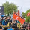 Bendera Bintang Bulan hingga One Piece Warnai Tuntutan Reformasi di DPRA