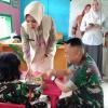 Dandim 0105/Abar Launching Program Makan Sehat Bergizi di TK Kartika XIV-13