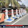 Menuju Adipura, PUPR Aceh Barat Percantik Wajah Kota Meulaboh Lewat Pengecatan Marka Jalan dan Jembatan