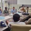 Stafsus Gubernur Aceh Nektu Bahas Progres Pemulihan Lahan Pertanian dengan Plt Kadistanbun